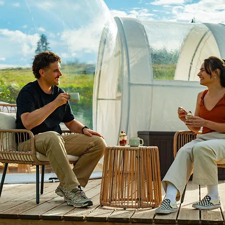 Luxury tent Bubbletent Schwarzwaldblick Ibach